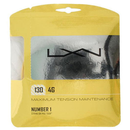 4G 130MM/16G Tennis String Strings LUXILON Yellow
