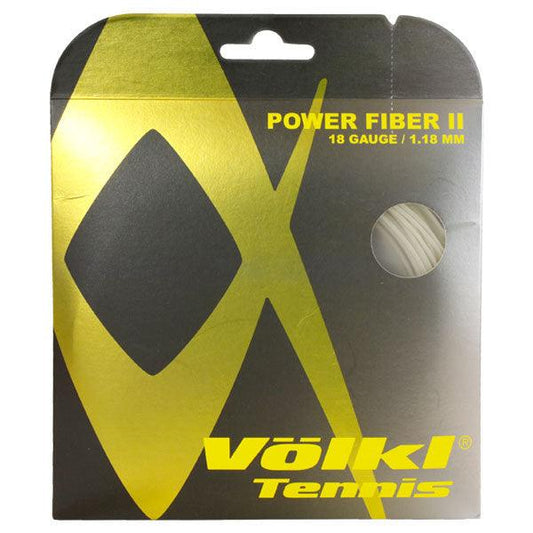 Power-Fiber II 18g String Strings VOLKL White