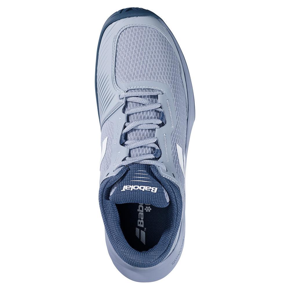 Men`s SFX 4 Tennis Shoes Grey and White BABOLAT