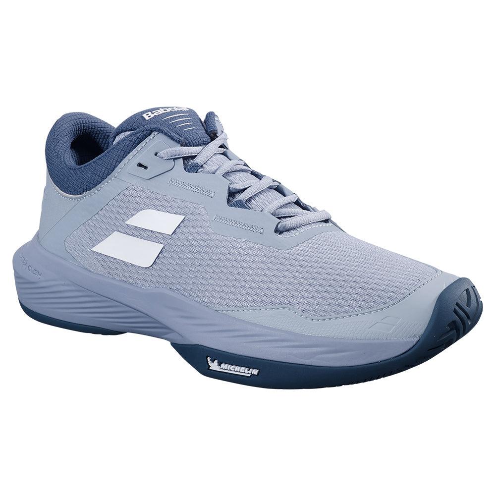 Men`s SFX 4 Tennis Shoes Grey and White BABOLAT