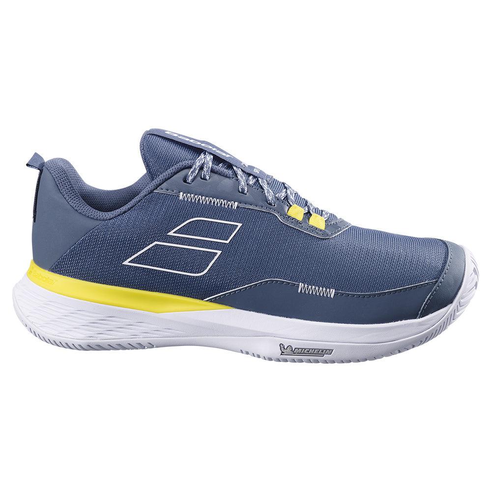 Men`s SFX Evo Tennis Shoes Dark Grey and White BABOLAT