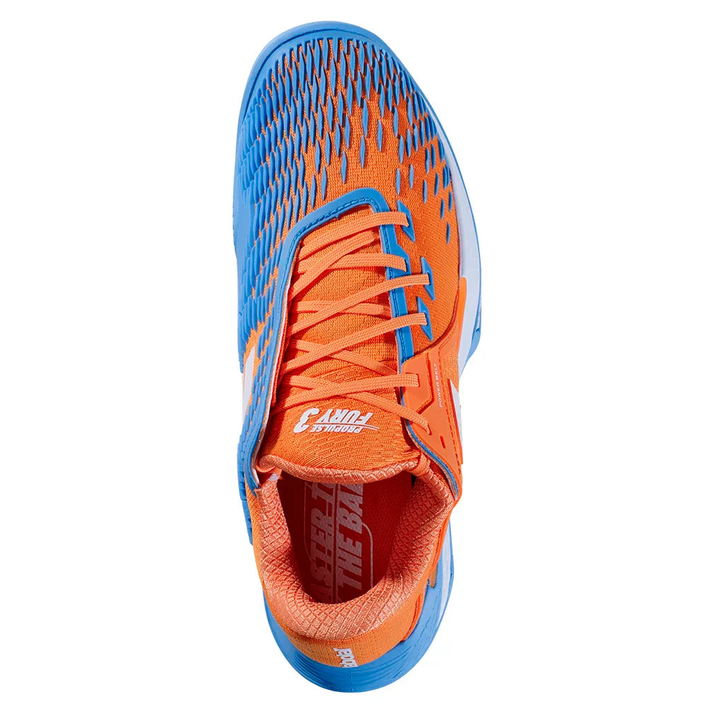 Men`s Propulse Fury 3 Tennis Shoes Orange Peel BABOLAT