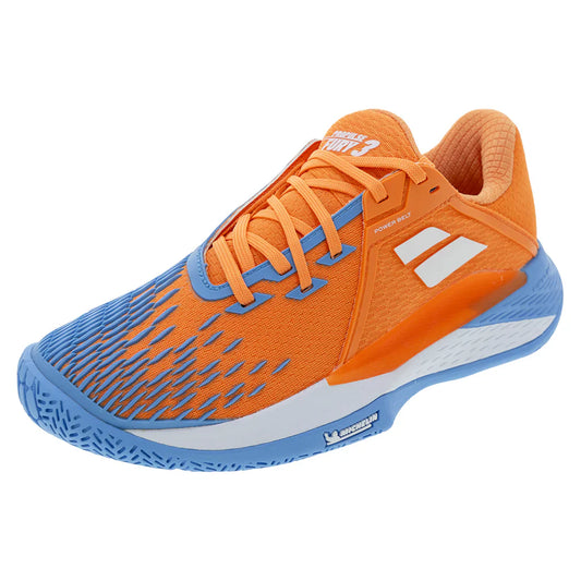 Men`s Propulse Fury 3 Tennis Shoes Orange Peel BABOLAT 6.5 Orange