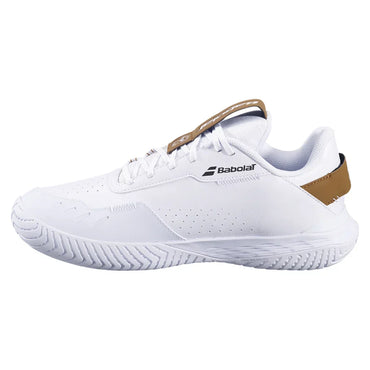 Men`s SFX Evo Wimbledon Tennis Shoes White and After Dark BABOLAT