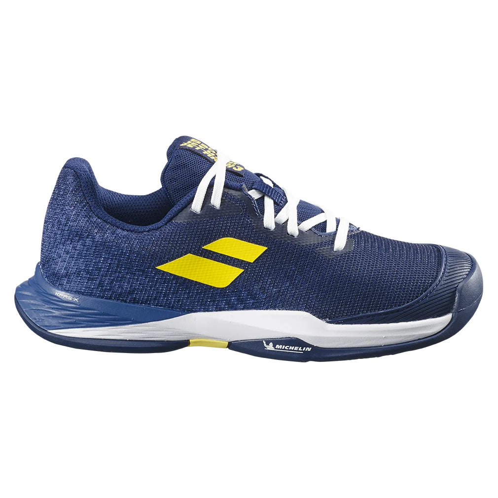 Juniors` Jet Mach 3 Tennis Shoes Sodalite Blue BABOLAT