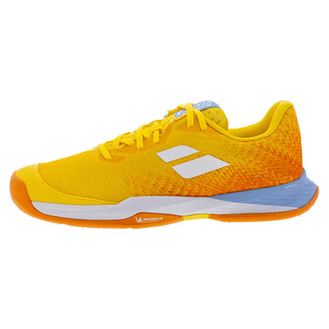 Juniors` Jet Mach 3 Tennis Shoes Yellow BABOLAT