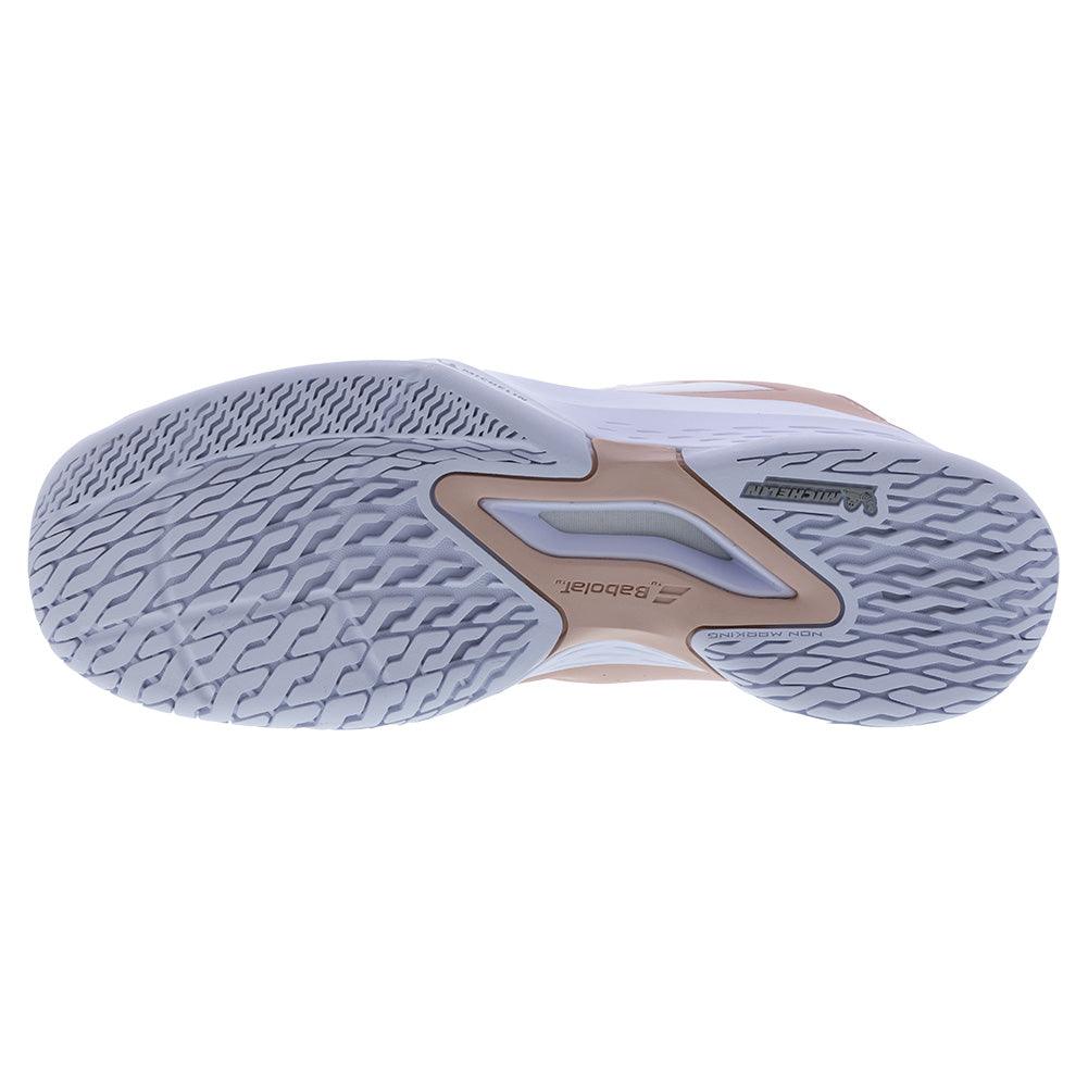 Juniors` Propulse 3 Tennis Shoes Evening Sand BABOLAT