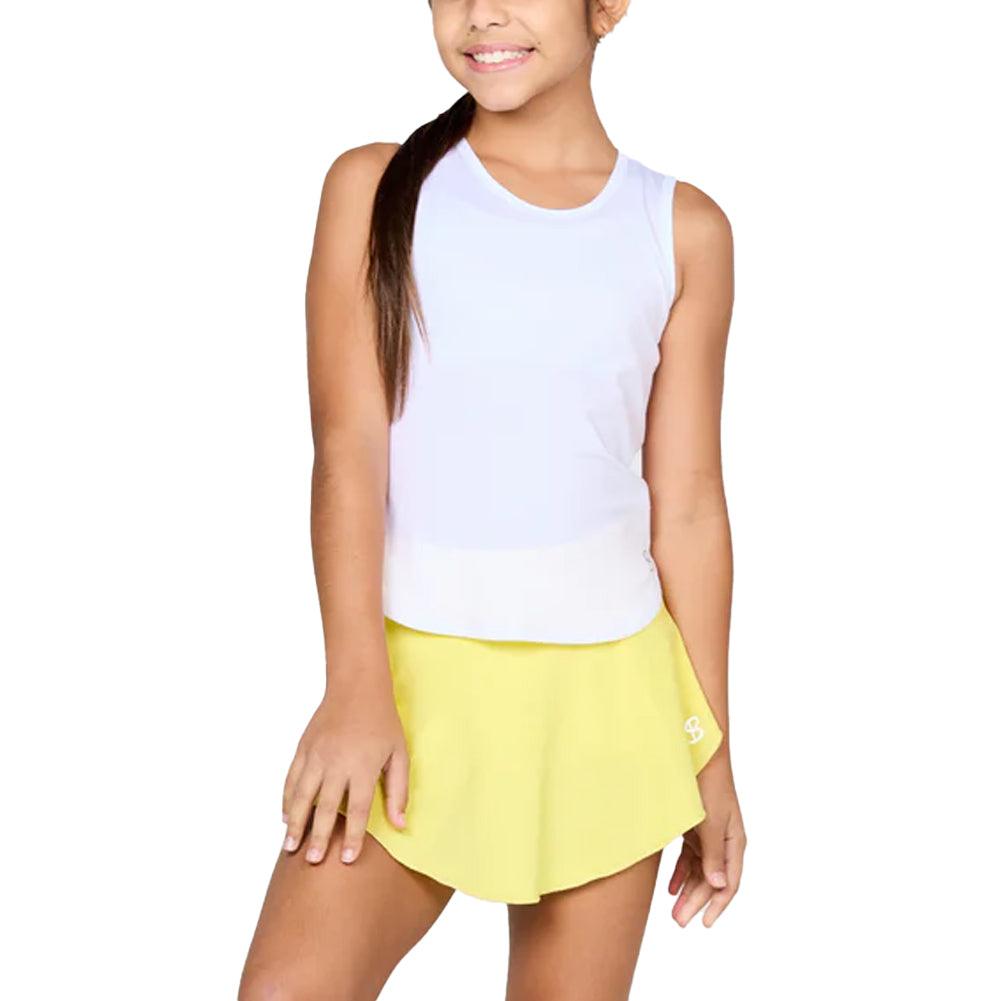 Girls' Tennis Tank SOFIBELLA XS White