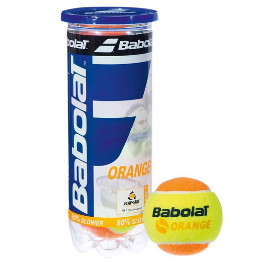 Play And Stay Orange Felt 3 Pack Tennis Balls Tennis Balls BABOLAT Orange