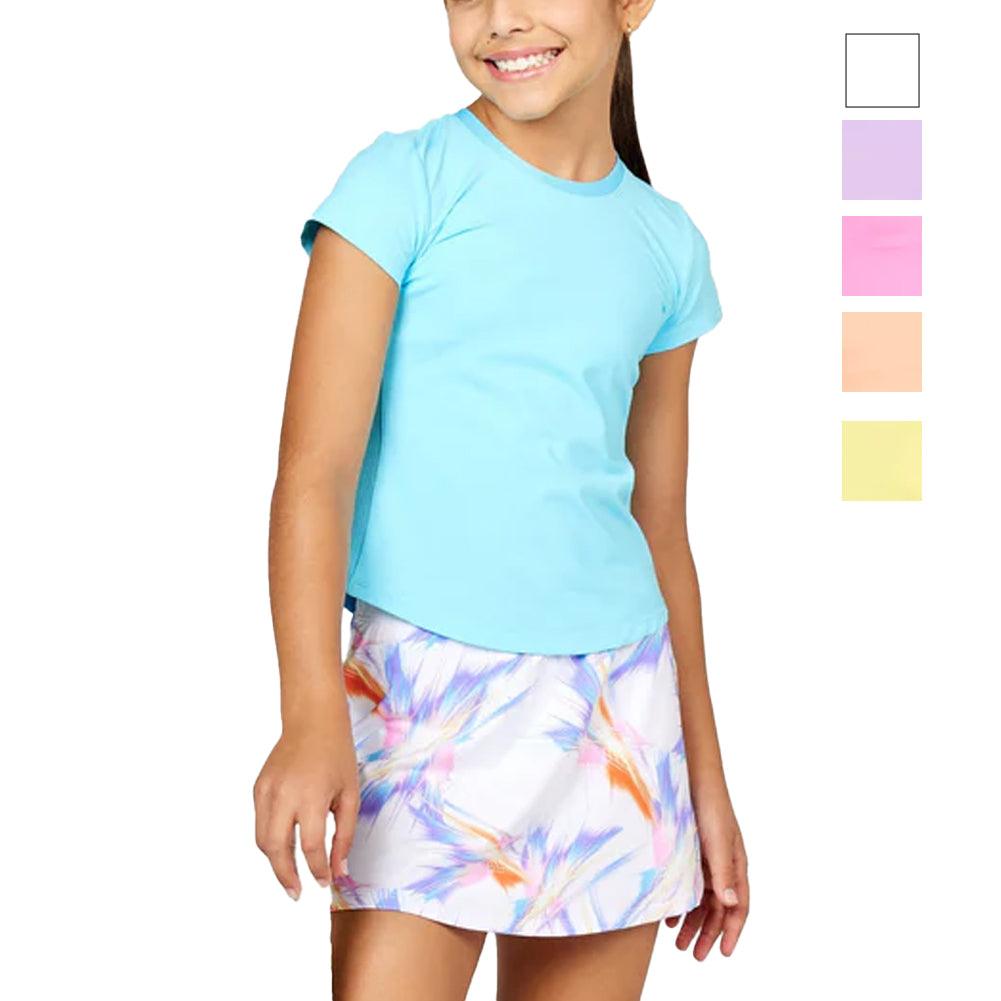 Girls' UV Short Sleeve Tennis Top SOFIBELLA