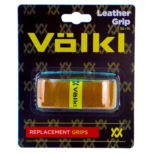 Leather Replacement Tennis Grip Grips VOLKL Brown
