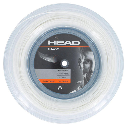 Hawk 16G Tennis String Reel White Strings HEAD Default Title
