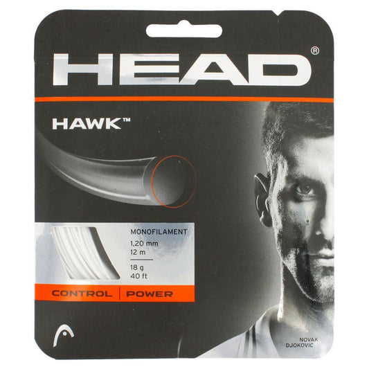 Hawk 18G Tennis String White Strings HEAD Default Title