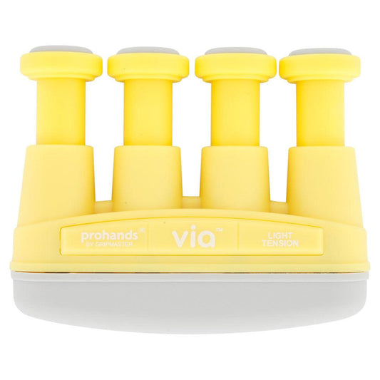 Pro Hands Via Hand Exerciser Sports Medicine GRIPMASTER Yellow
