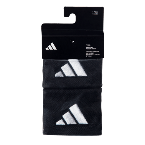 ADIDAS S Black White Wristband X2 ALE GALAN