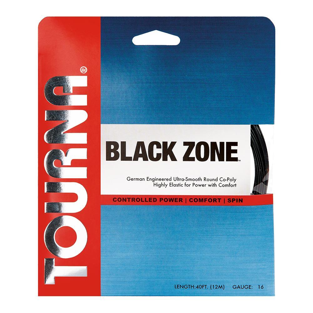 Big Hitter Black Zone 16G Tennis String Strings TOURNA Black