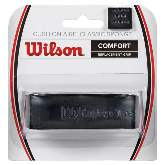 Cushion Aire Classic Sponge Replacement Grip Black Promotions WILSON Black