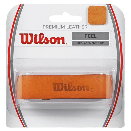 Leather Replacement Tennis Grip Natural Grips WILSON Orange