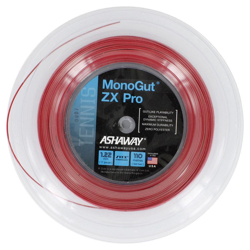 Monogut ZX Pro 17 360 Foot Tennis String Reel STRINGS ASHAWAY Red