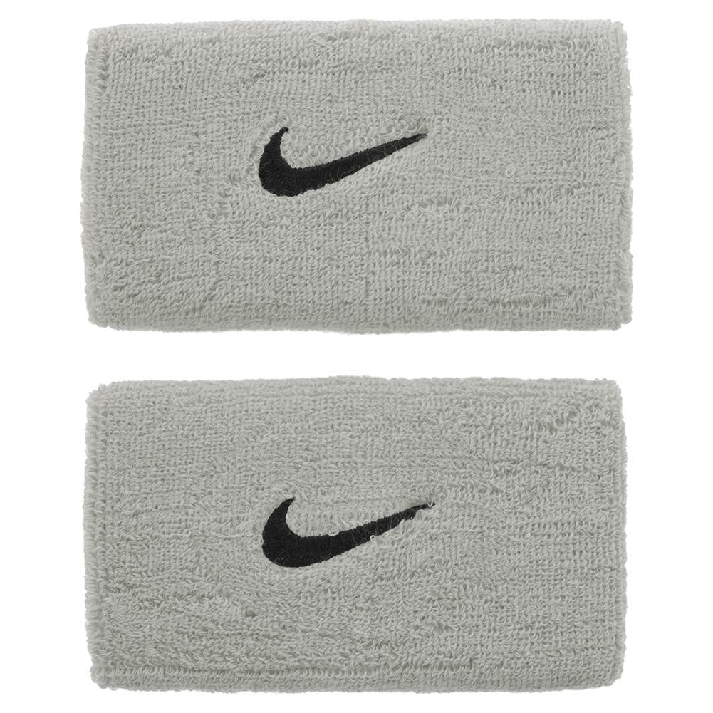 Swoosh Doublewide Tennis Wristbands WOMENS APPAREL NIKE