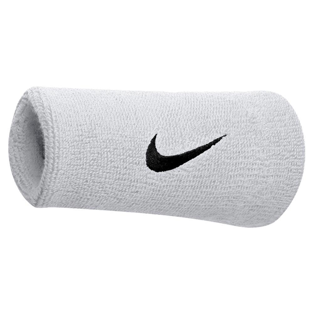 Swoosh Doublewide Tennis Wristbands WOMENS APPAREL NIKE