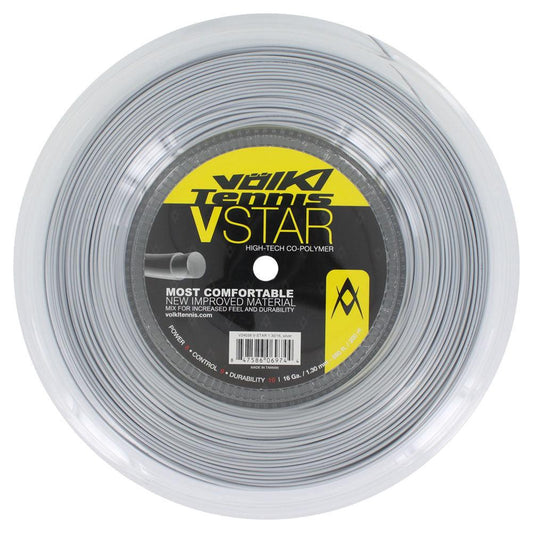 V Star Tennis String Reel Silver Strings VOLKL 16