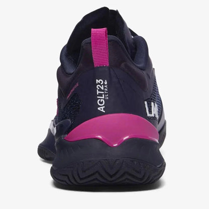 Women`s AG-LT25 Ultra Tennis Shoes Navy and Pink LACOSTE