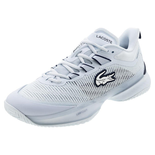 Women`s AG-LT25 Ultra Tennis Shoes Light Blue and Blue Shoes LACOSTE 5