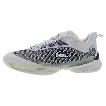 Women`s AG-LT25 Ultra Tennis Shoes Off White and Navy LACOSTE