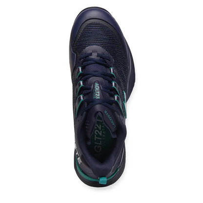 Men`s AG-LT23 Ultra Tennis Shoes Navy and Green LACOSTE