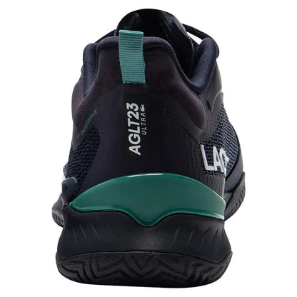 Men`s AG-LT23 Ultra Tennis Shoes Navy and Green LACOSTE