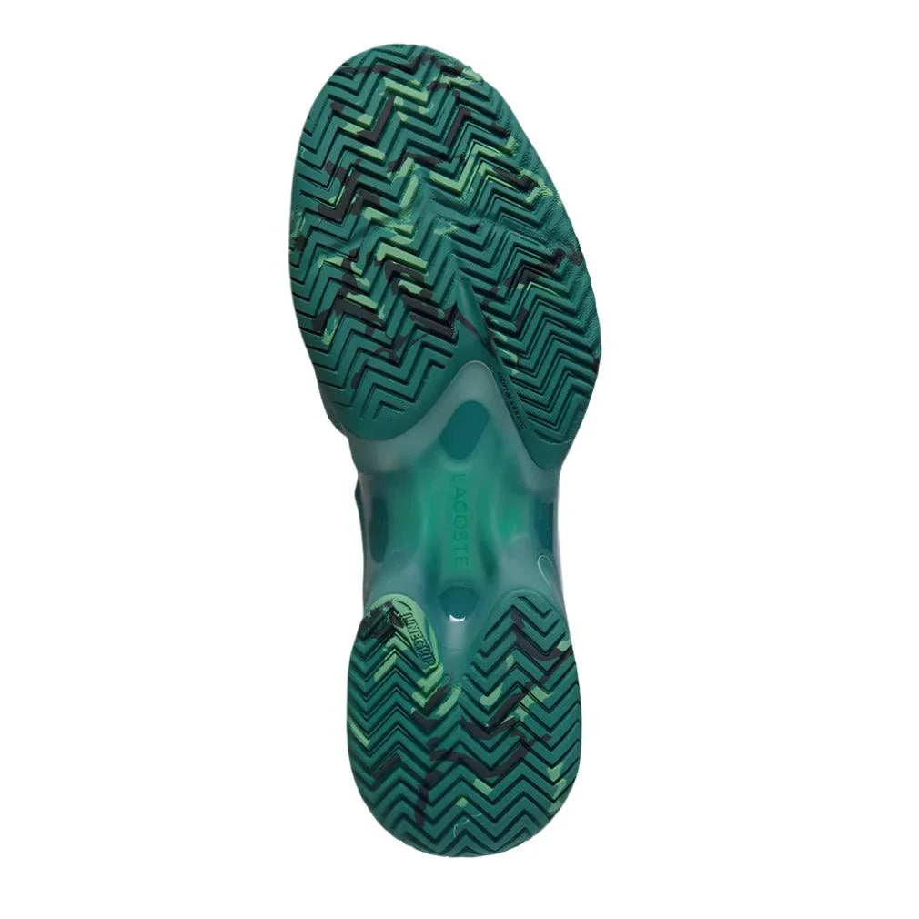 Men`s AG-LT25 Ultra DM Tennis Shoes Green LACOSTE