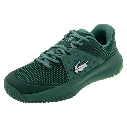 Men`s Power Serve Tennis Shoes Green LACOSTE 7 Green