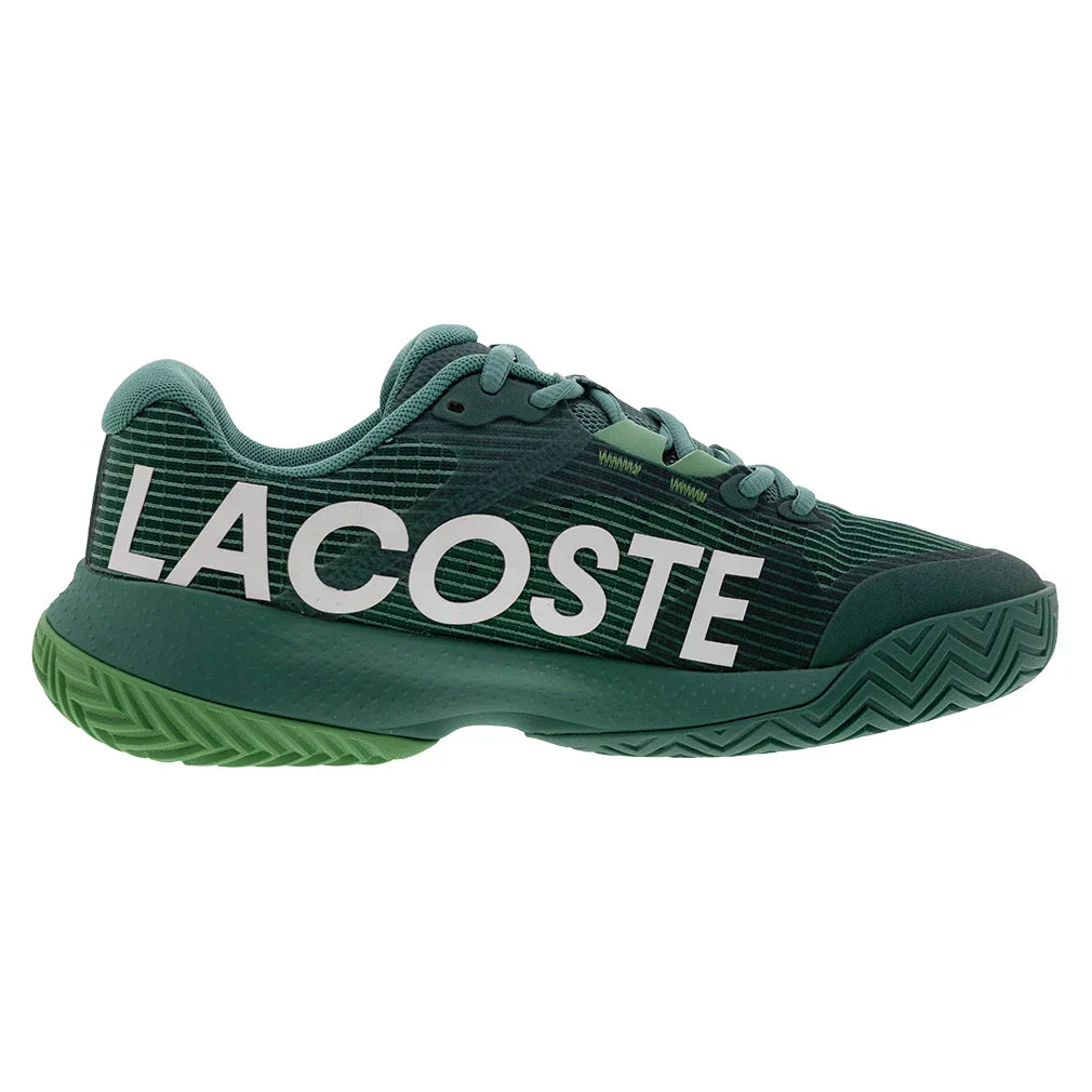 Men`s Power Serve Tennis Shoes Green LACOSTE