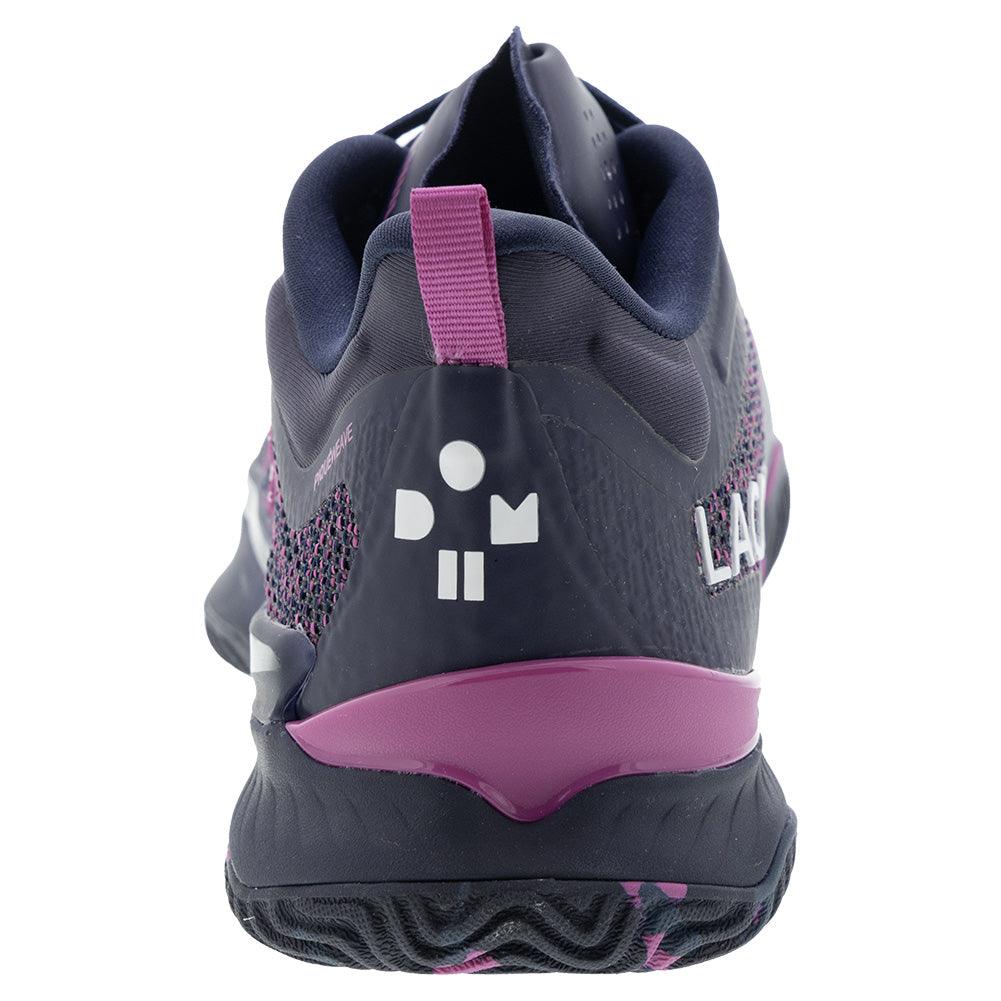 Men`s AG-LT23 Ultra DM Clay Tennis Shoes Navy and Pink LACOSTE