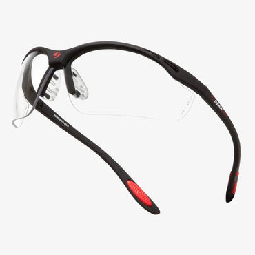 Vision Pickleball Eyewear Clear Lens Black Frame Sunglasses GEARBOX