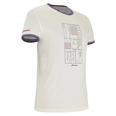 Men`s 150 Cotton Tennis Tee Cannoli Cream BABOLAT