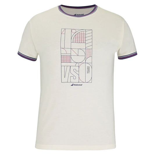 Men`s 150 Cotton Tennis Tee Cannoli Cream BABOLAT S CANNOLI_CREAM