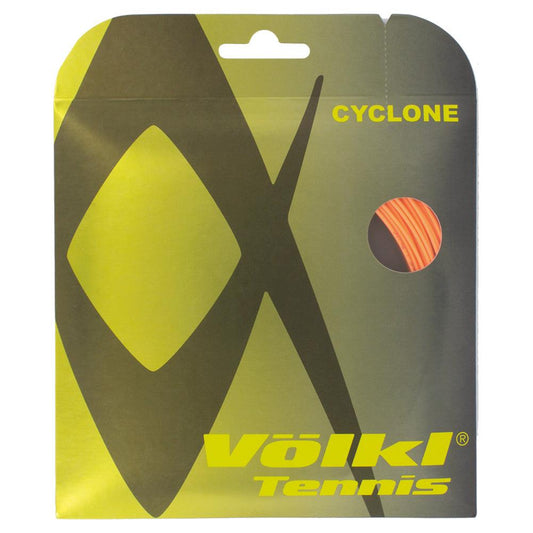 Cyclone 18G Tennis String Fluo Orange Strings VOLKL Orange