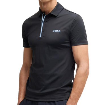 Men`s PaddyTech Pro Tennis Polo HUGO BOSS S Blue