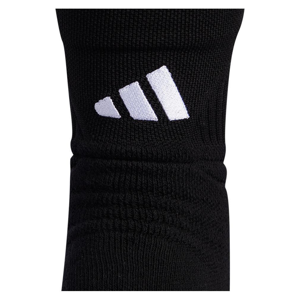 5-Star Team 2.0 High Quarter Socks Black and White Womens Apparel ADIDAS S
