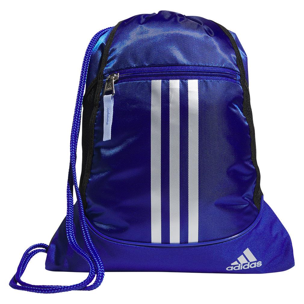 Alliance II Sackpack Semi Lucid Blue and Silver Metallic ADIDAS ONE_SIZE