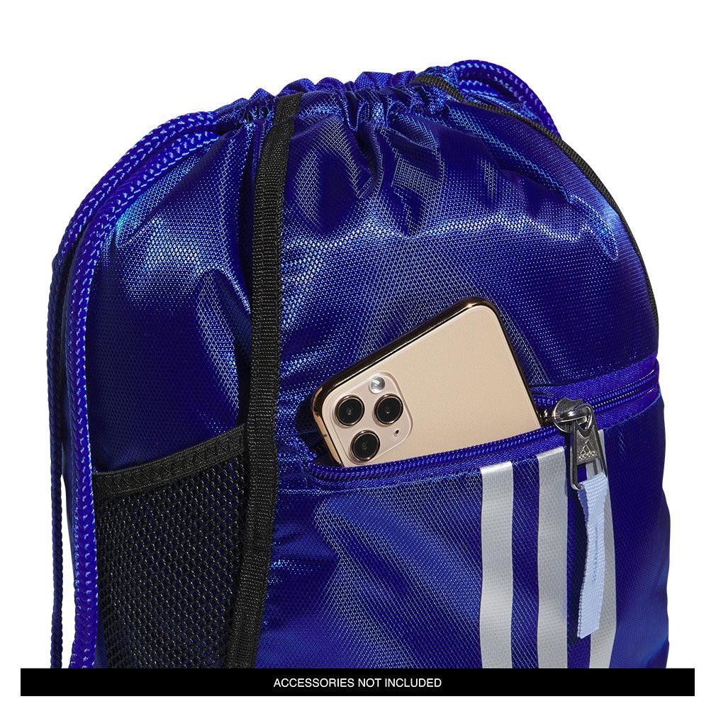 Alliance II Sackpack Semi Lucid Blue and Silver Metallic ADIDAS