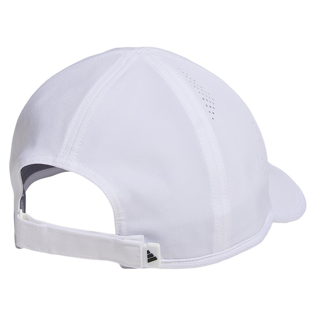 Menâ€™s Superlite 3 Hat White and Black Mens Apparel ADIDAS