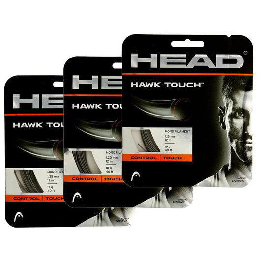 Hawk Touch Tennis String Anthracite Tournament Gear HEAD 16