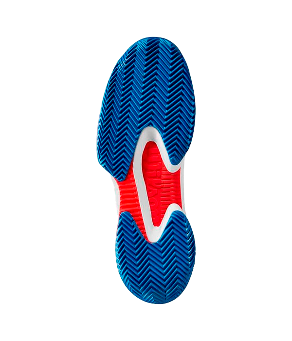 Wilson Kaos Swift 1.5 Clay 2024 White/D V Blue/Wilson Red Padel Shoes Zapatillas Wilson 41 1/3