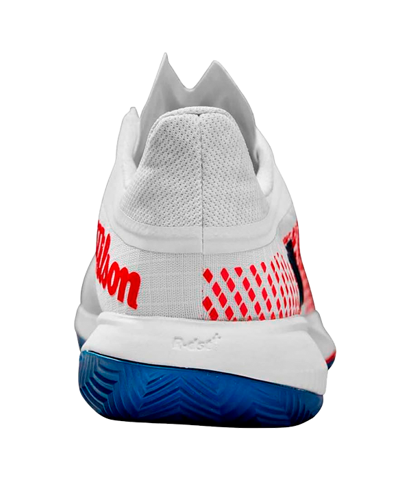 Wilson Kaos Swift 1.5 Clay 2024 White/D V Blue/Wilson Red Padel Shoes Zapatillas Wilson 42 2/3