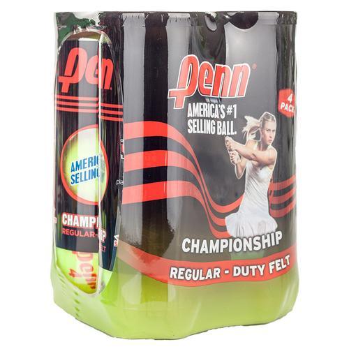 Champ Regular-Duty Felt 4 Pack Tennis Balls TENNIS BALLS PENN