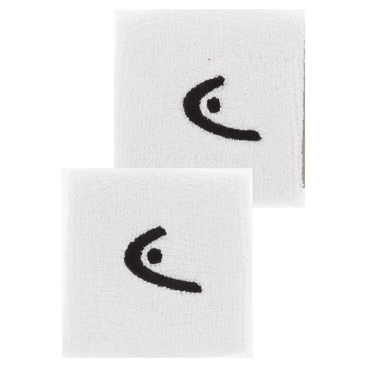2.5 Inch Tennis Wristband 2 Pack White OTHER ACCESSORIES HEAD White