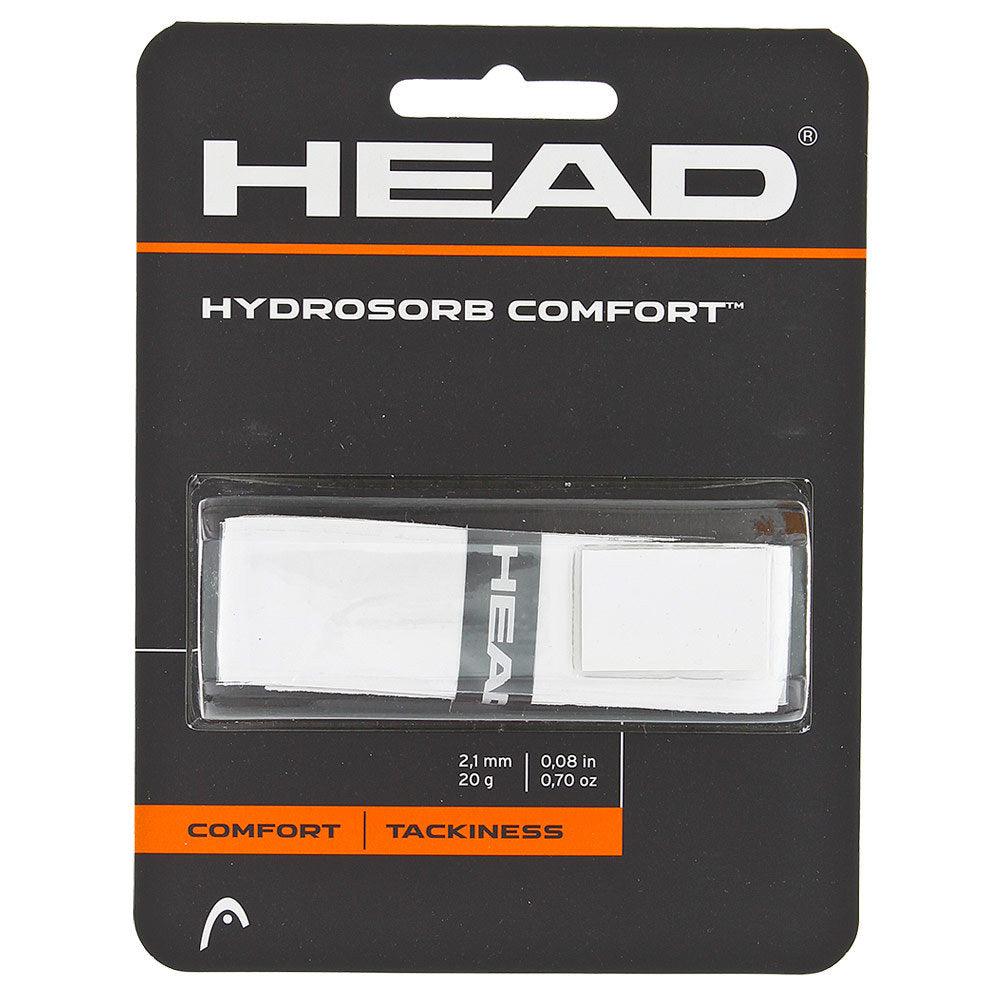 Hydrosorb Comfort Tennis Replacement Grip Grips HEAD White